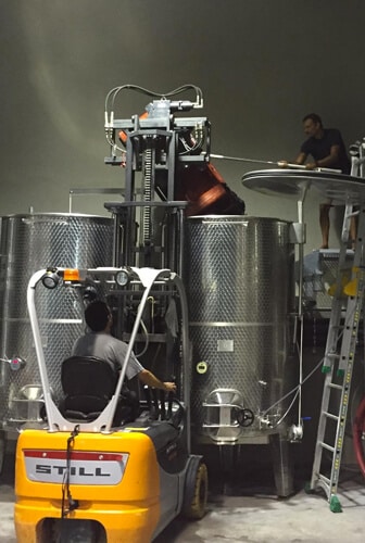 Vinification du Clos de la Barthassade